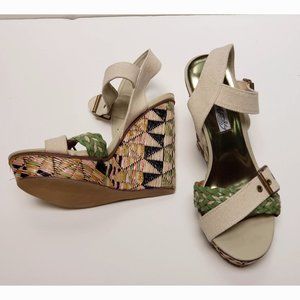 Naughty Monkey Women's Urban Traveler Wedge Sandal